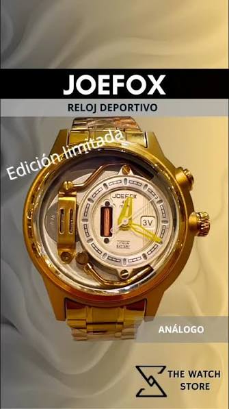 Reloj Joefox análogo 1960✅