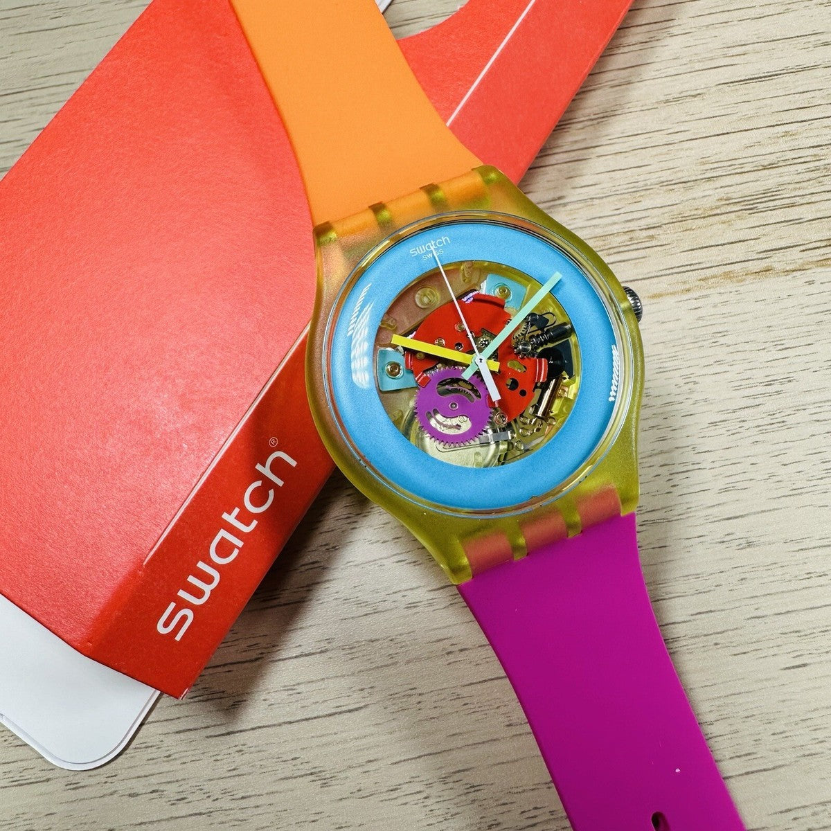 Reloj Swatch SUOJ101 Palette