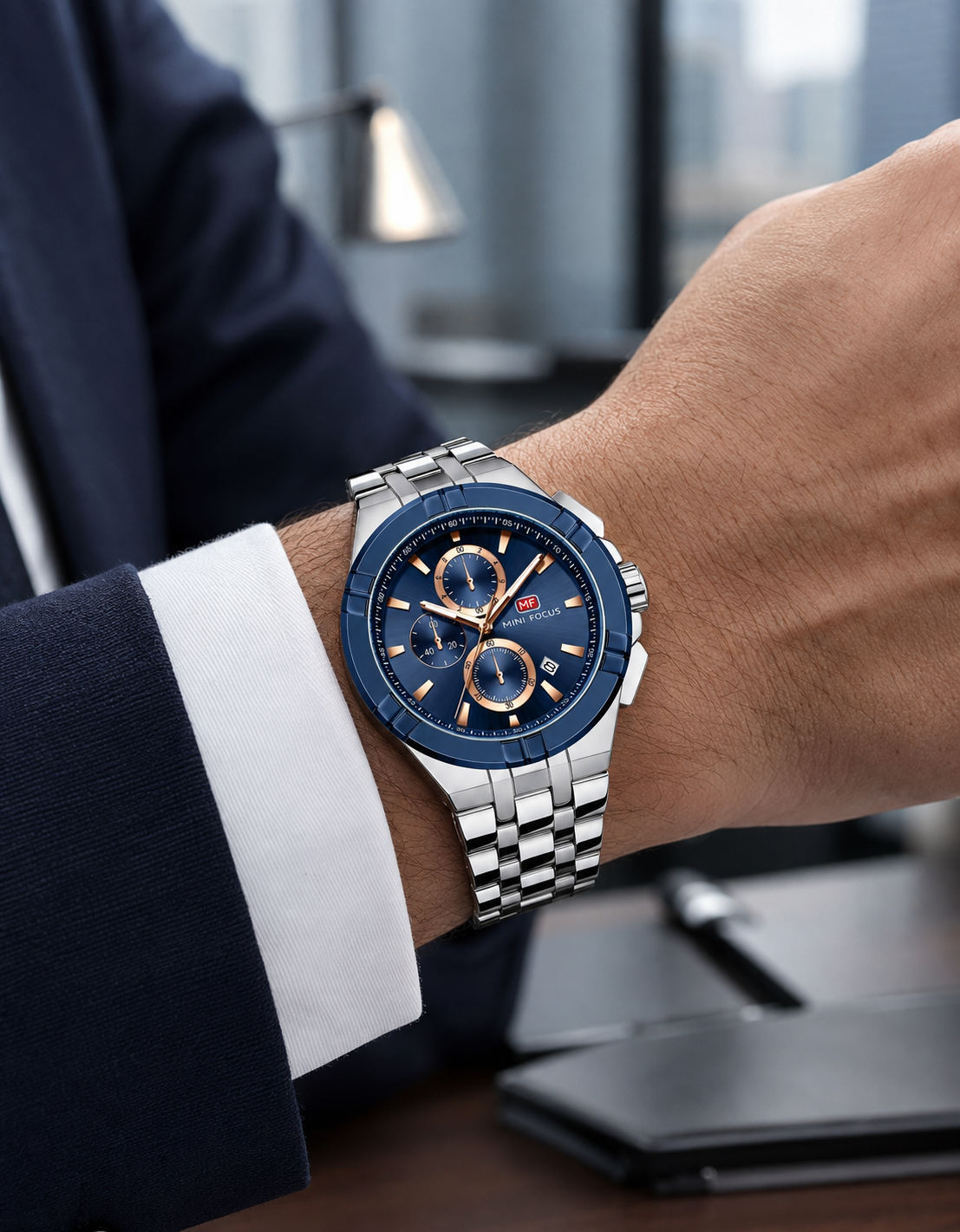 Reloj MINI FOCUS MF0471 – Cronógrafo✅
