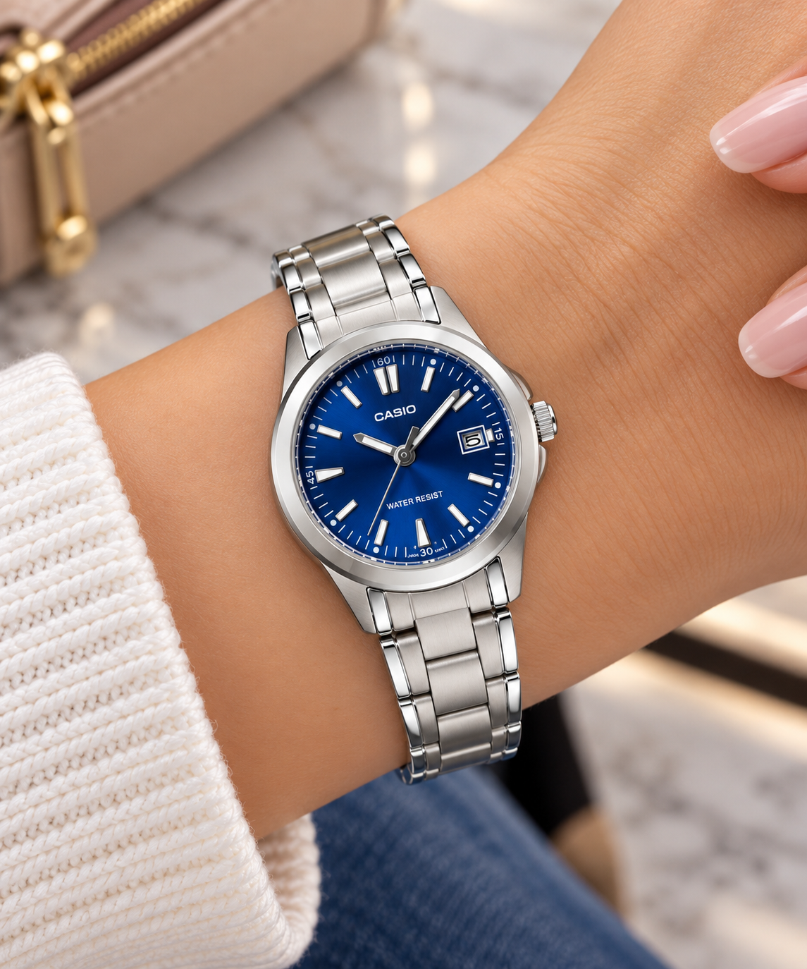 Reloj Casio Dama  LTP-1215A-2A2DF✅