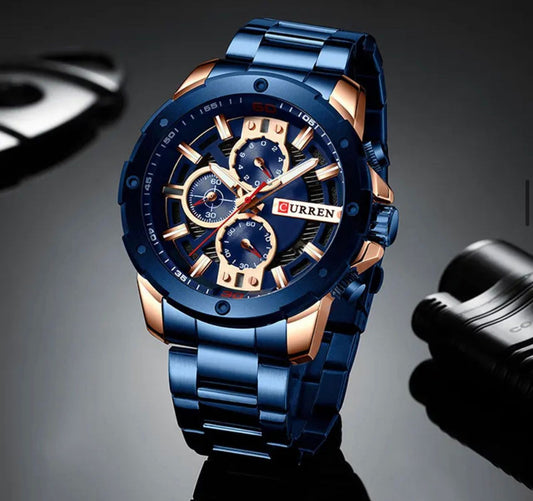 Reloj de Hombre Curren 8336 + Esfero Curren+ Bolsa de Regalo