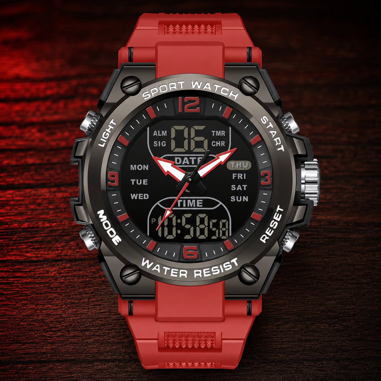 Reloj Sanda 6252 Caballero ⌛✅