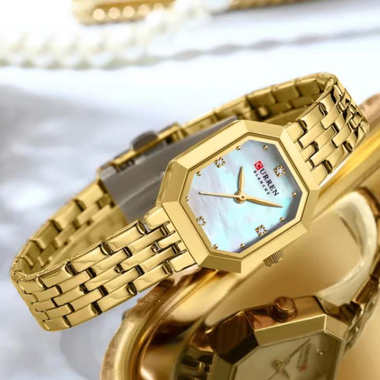Reloj Dama curren 9108+ Esfero Curren+ Bolsa de Regalo