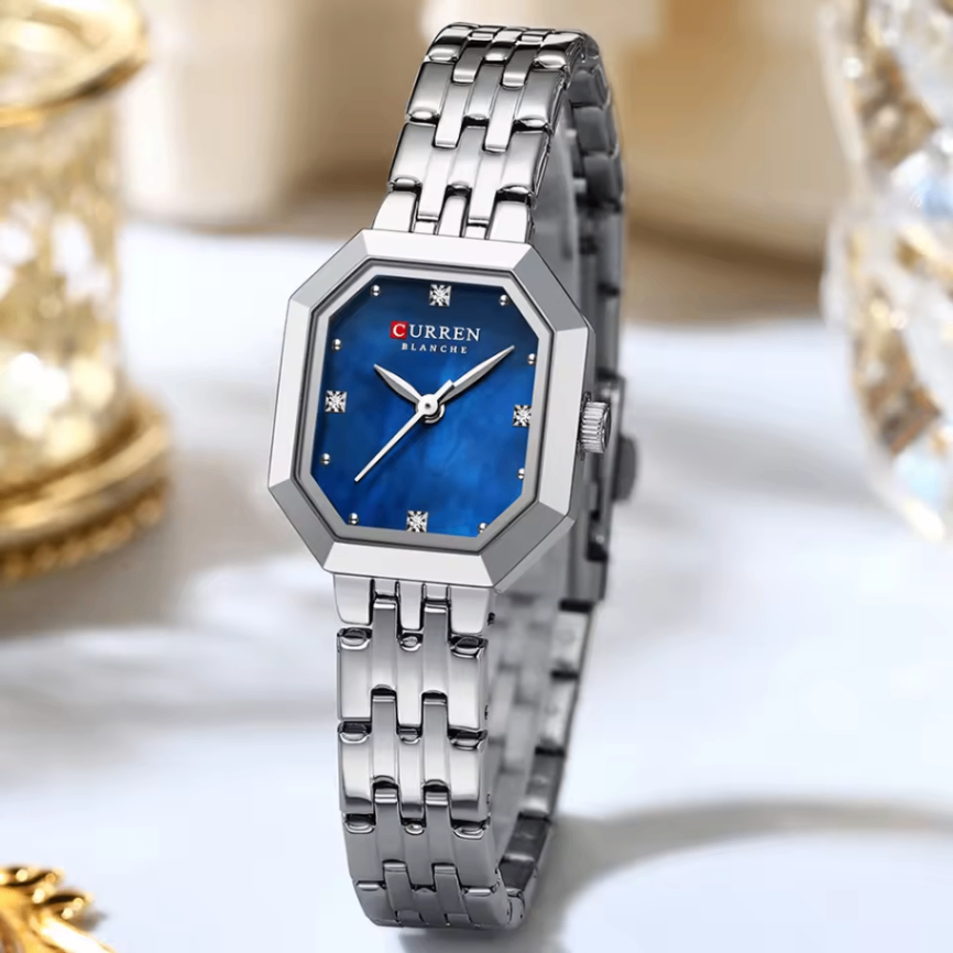 Reloj Dama curren 9108+ Esfero Curren+ Bolsa de Regalo