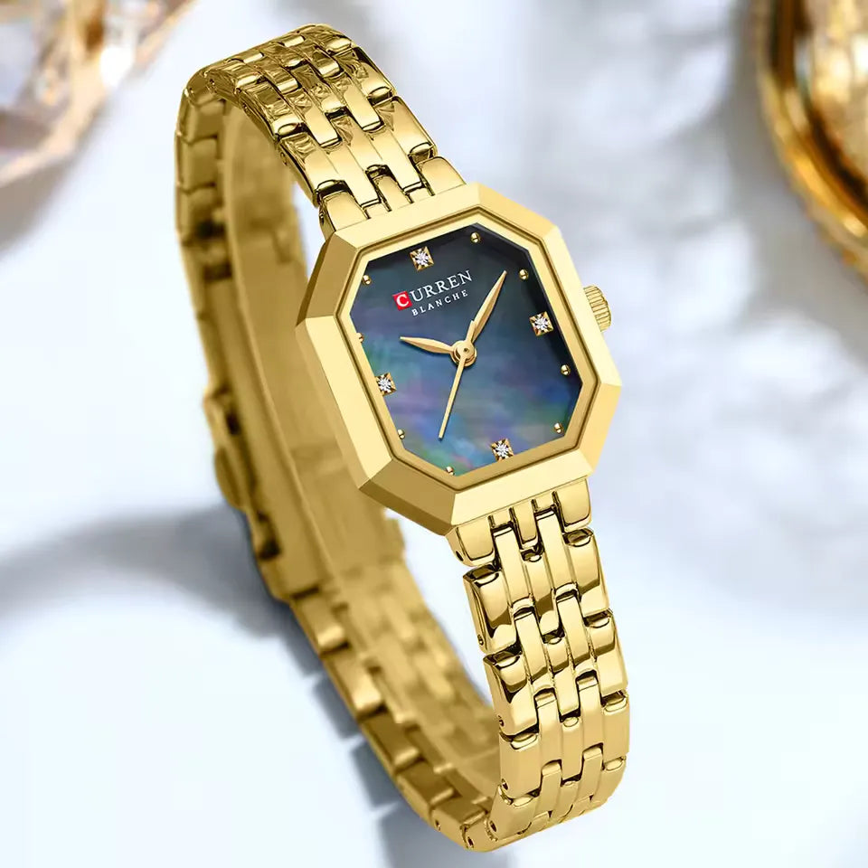 Reloj Dama curren 9108+ Esfero Curren+ Bolsa de Regalo