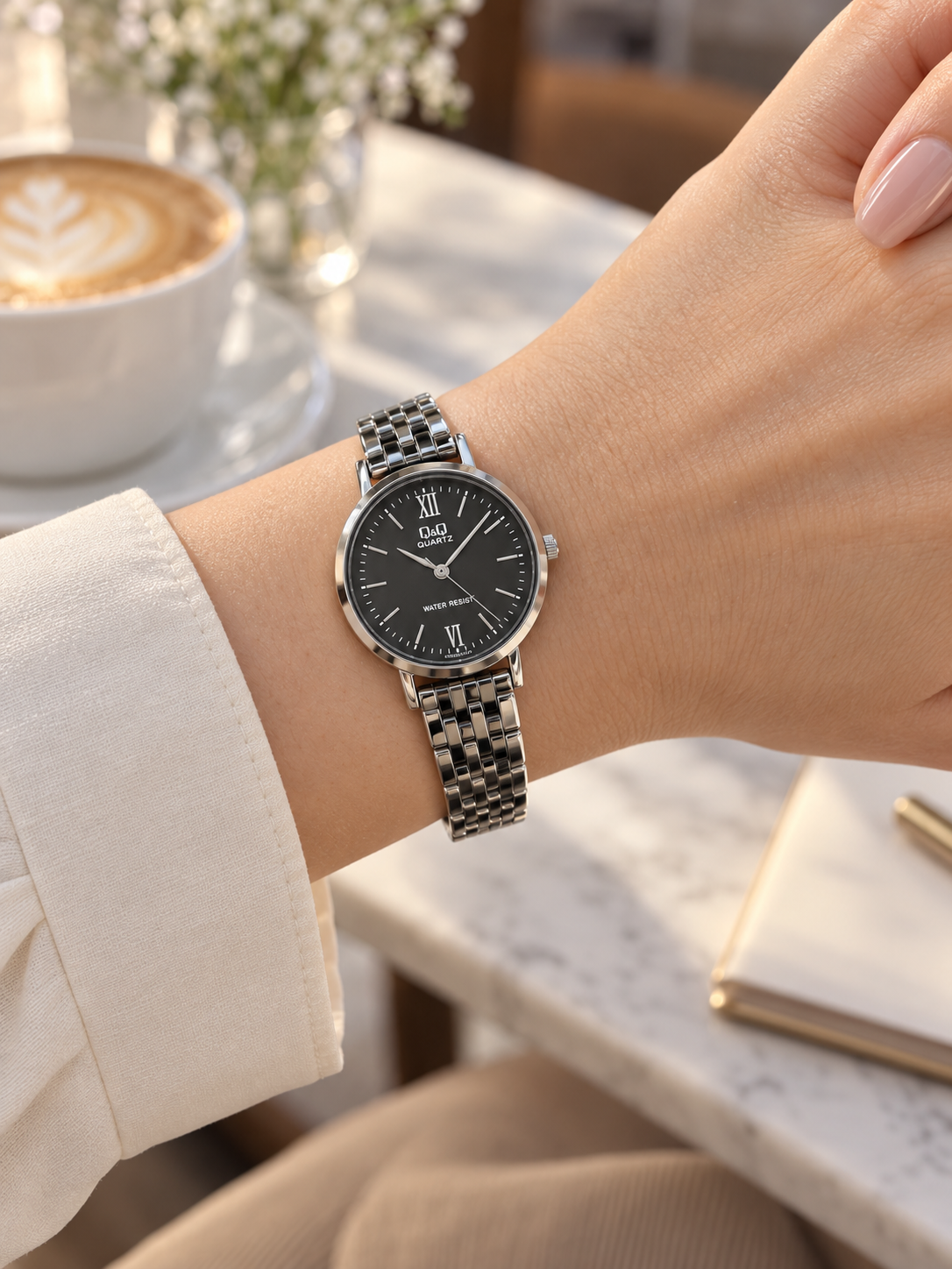 Reloj Q&q Para Dama QA20J222YY!