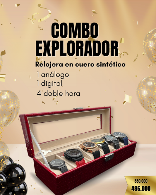 PROMOCIÓN COMBO DE RELOJERAS ANIVERSARIO CURREN
