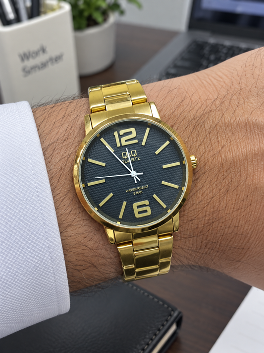 Reloj De Hombre Q&Q QA96J214Y!