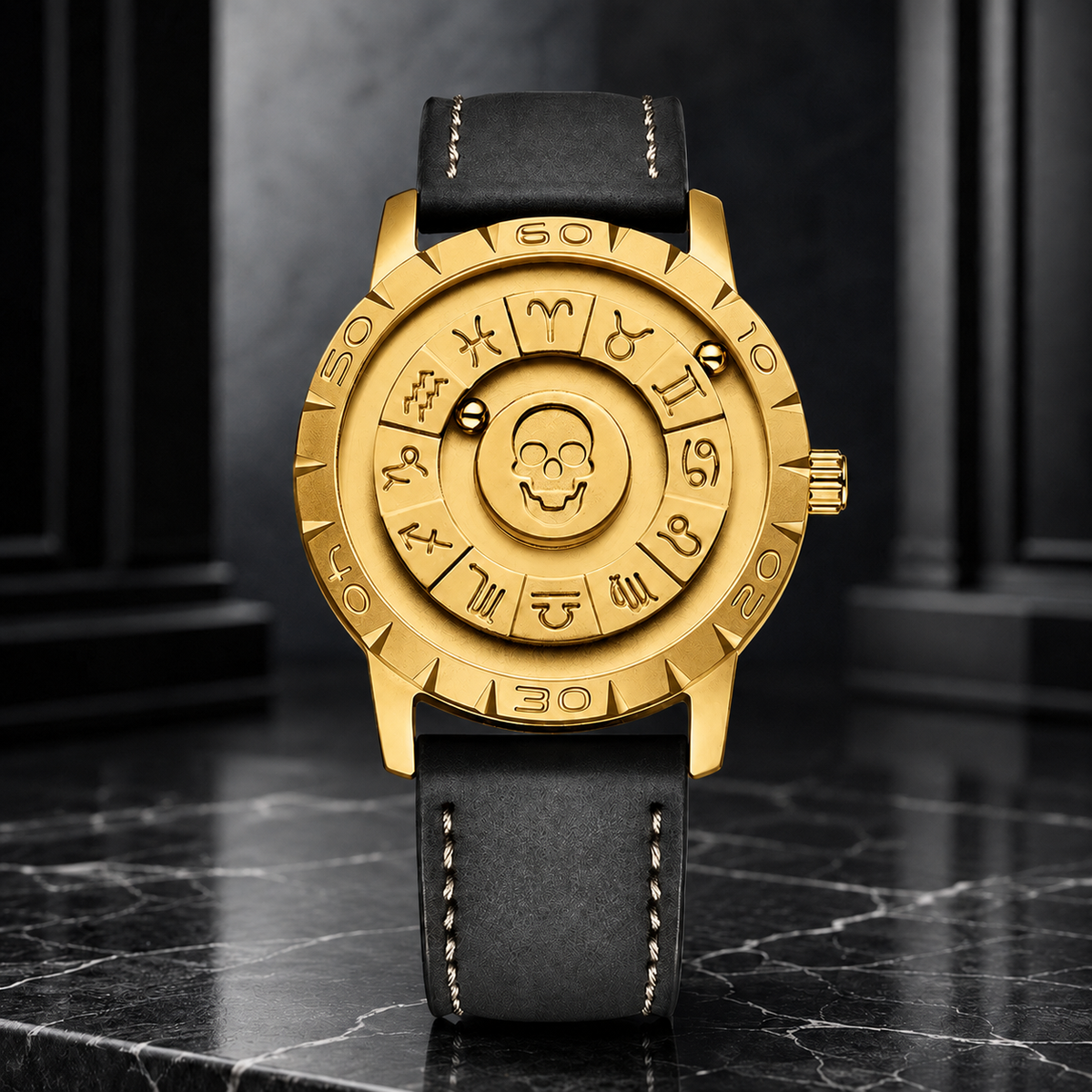 Reloj Foxbox Balines Acero y Cuero ♂️✅