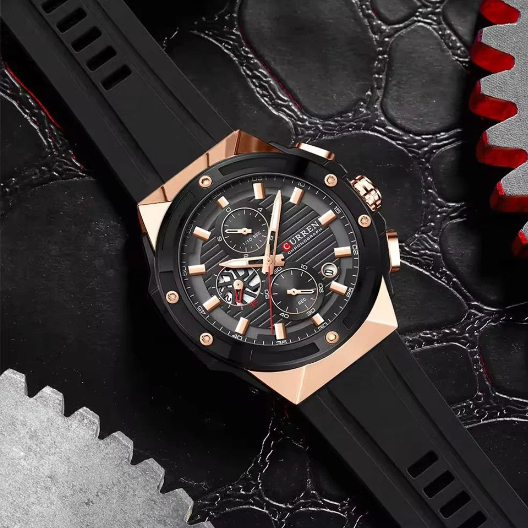 Reloj de Hombre Curren 8462+ Esfero Curren+ Bolsa de Regalo ✅