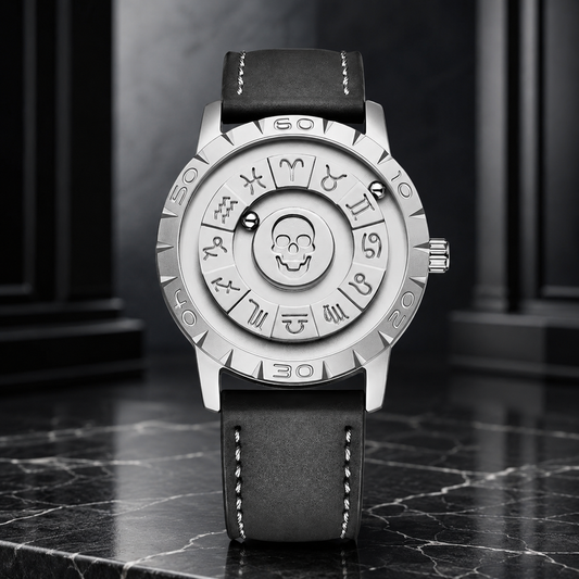 Reloj Foxbox Balines Acero y Cuero ♂️✅