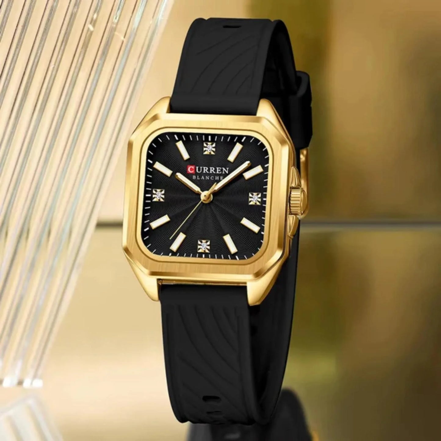 Reloj Curren Dama Goma 9113