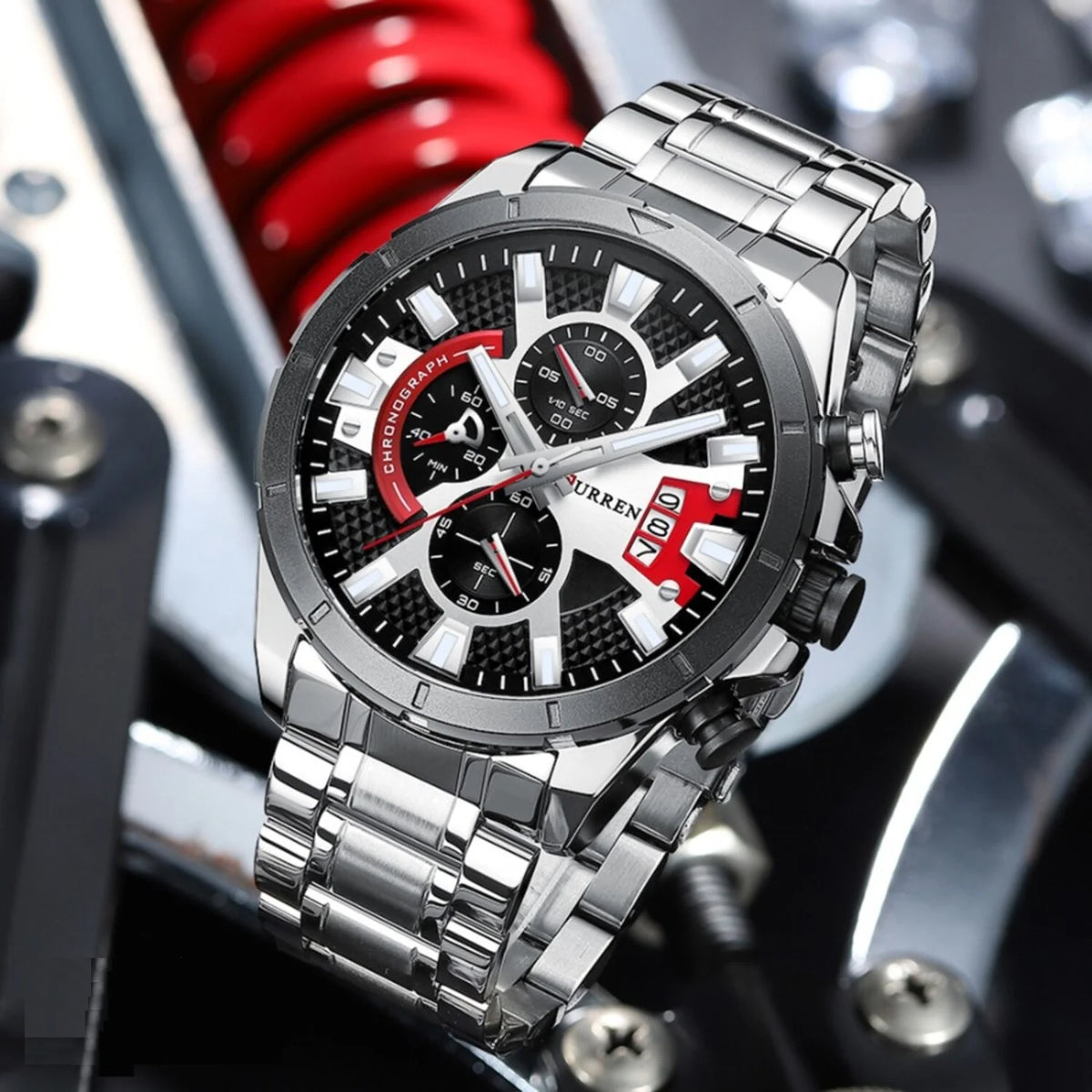 Reloj de Hombre Curren 8401 + Esfero Curren+ Bolsa de Regalo ✅