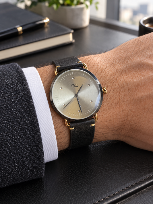 Reloj Q&Q Para Hombre QB74J500Y!