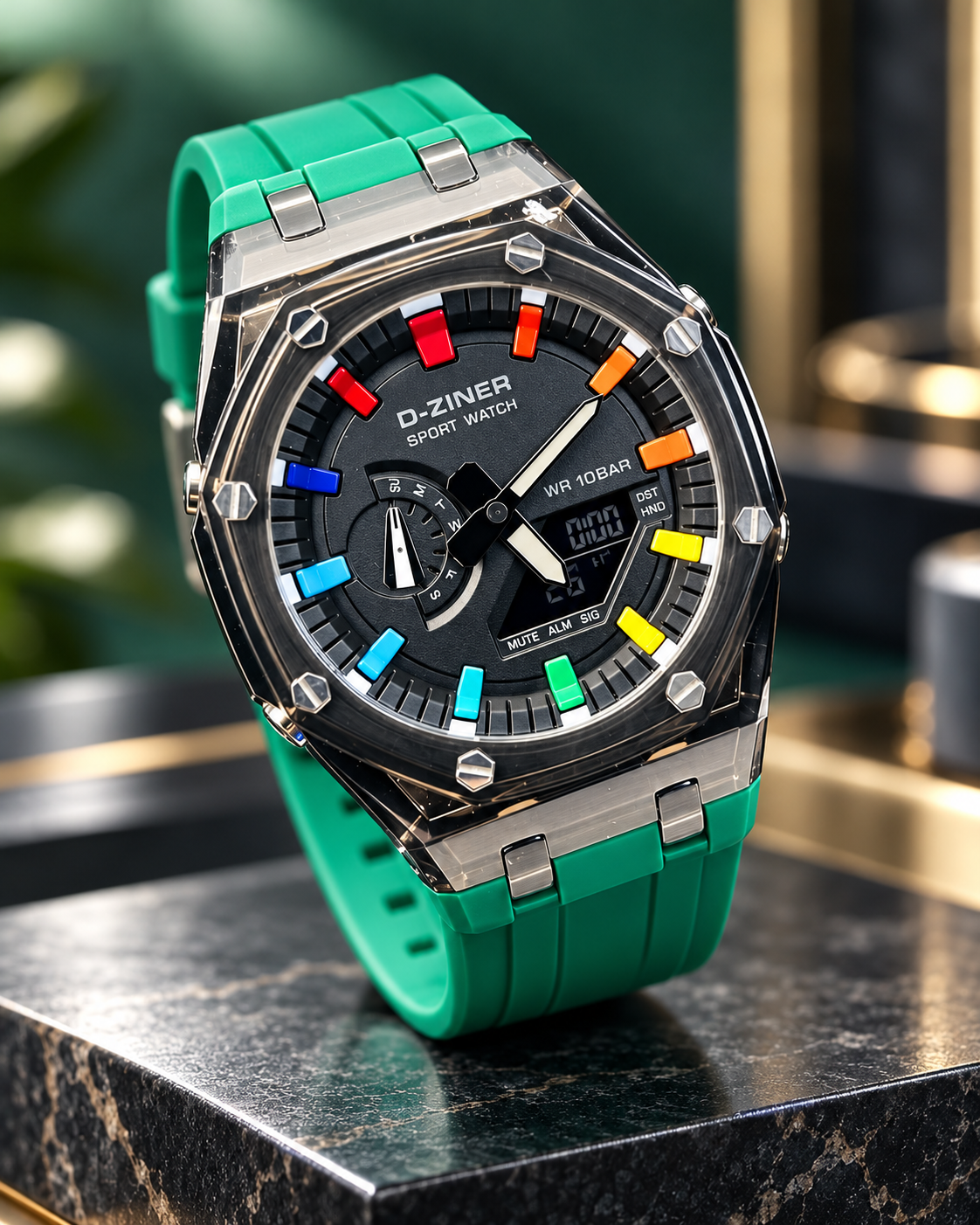 ⌚ Reloj Deportivo D-ZINER – Estilo Moderno y Energía de Colores✅