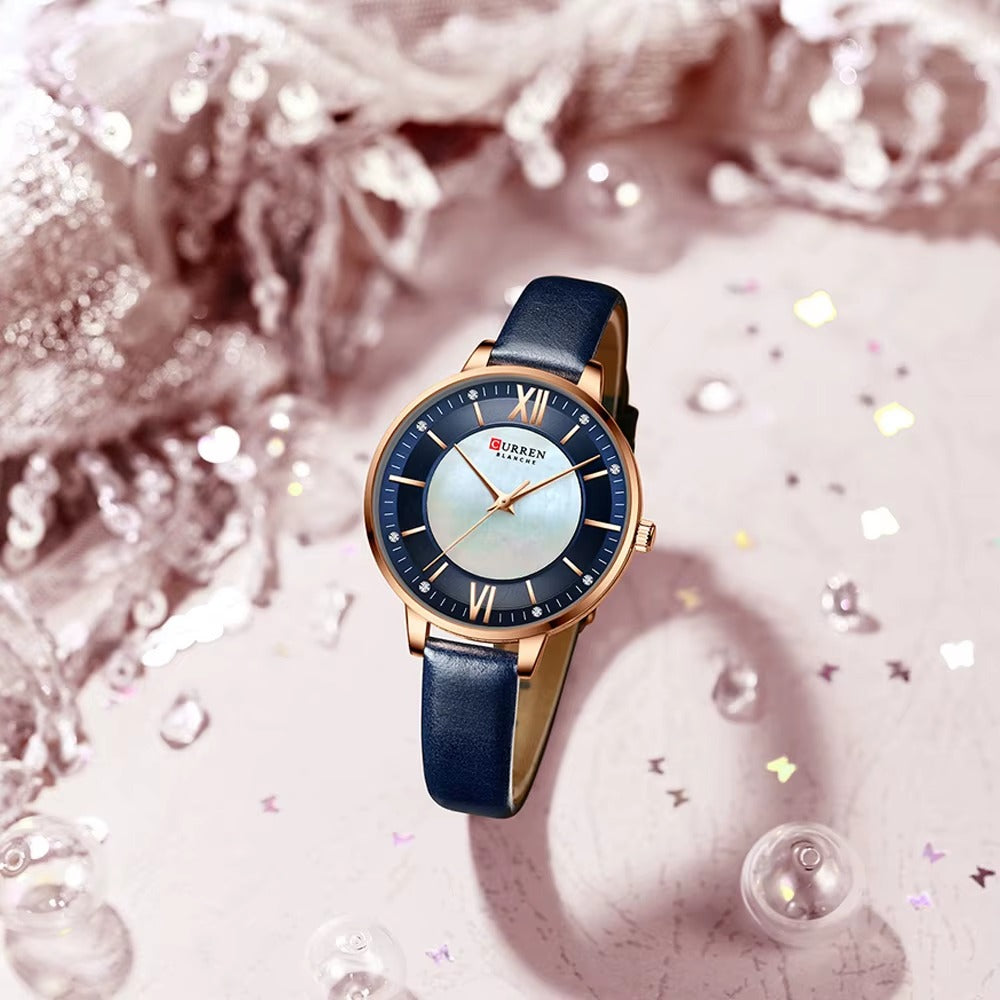 Reloj Curren  Mujer 9080+ Esfero Curren+ Bolsa de Regalo!