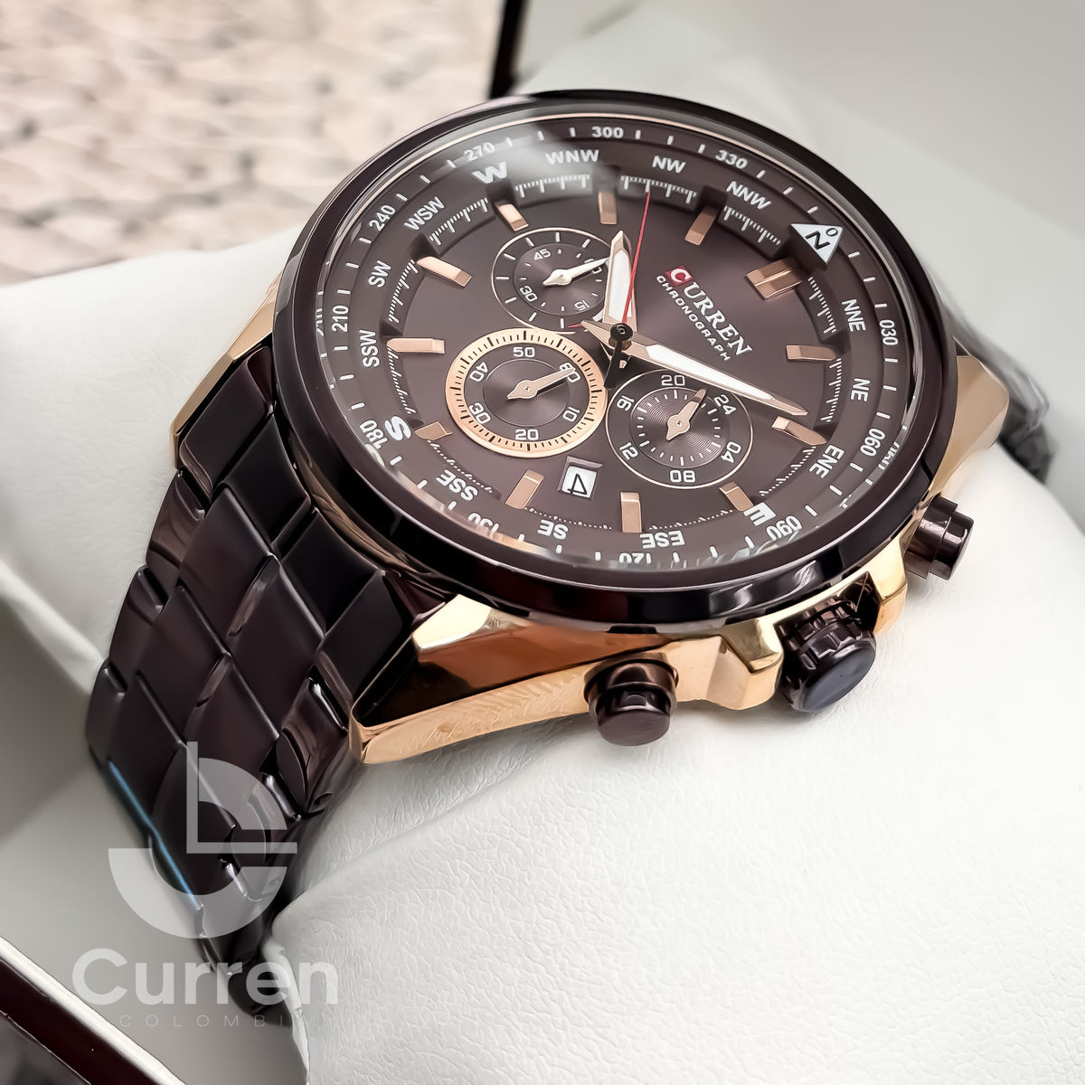 Reloj de Hombre Curren 8399+ Esfero Curren+ Bolsa de Regalo!