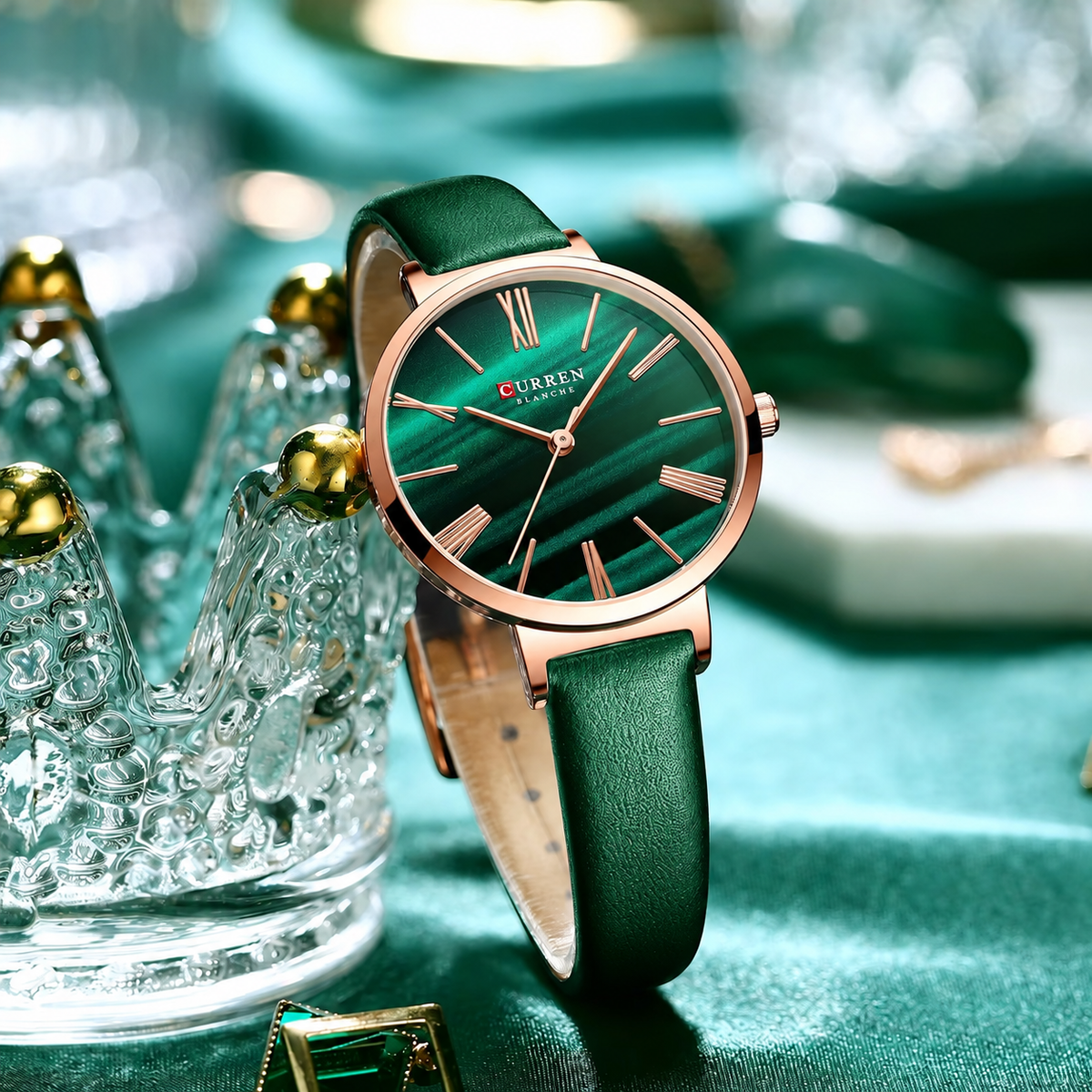 Reloj de Dama  Curren 9076+ Esfero Curren+ Bolsa de Regalo!
