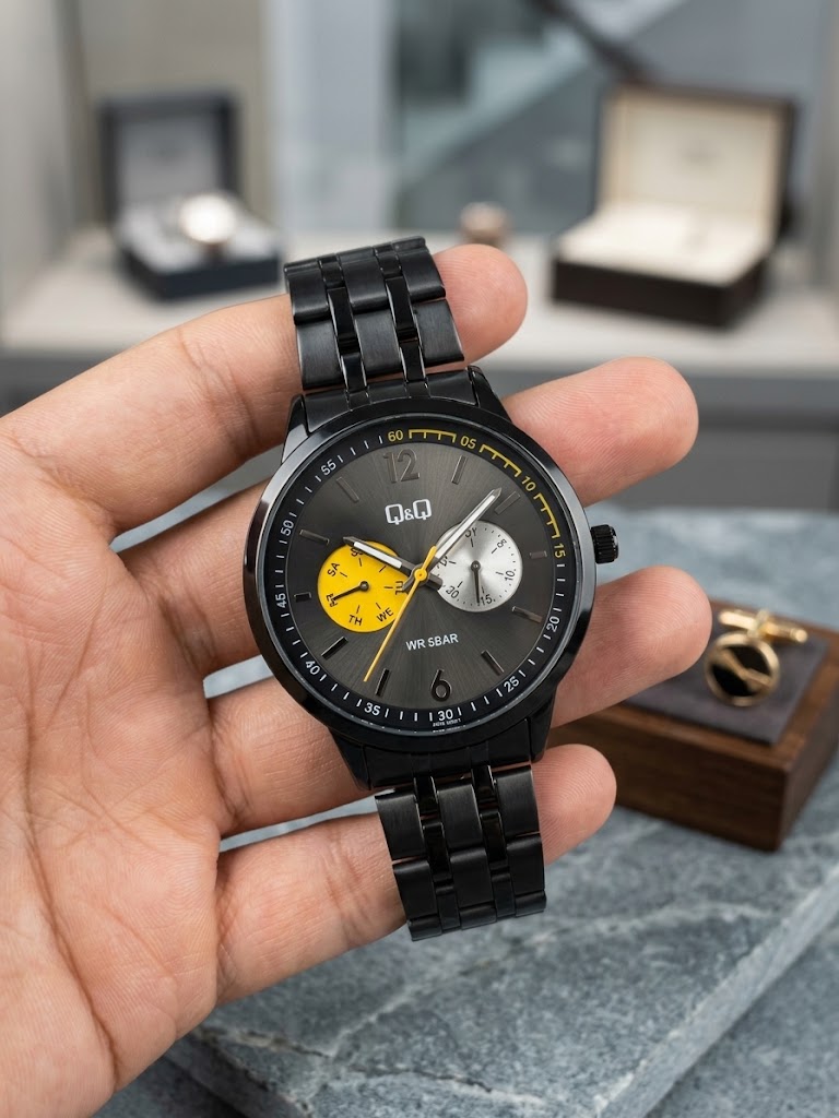 Reloj para Caballero Q&Q A01A-506PY