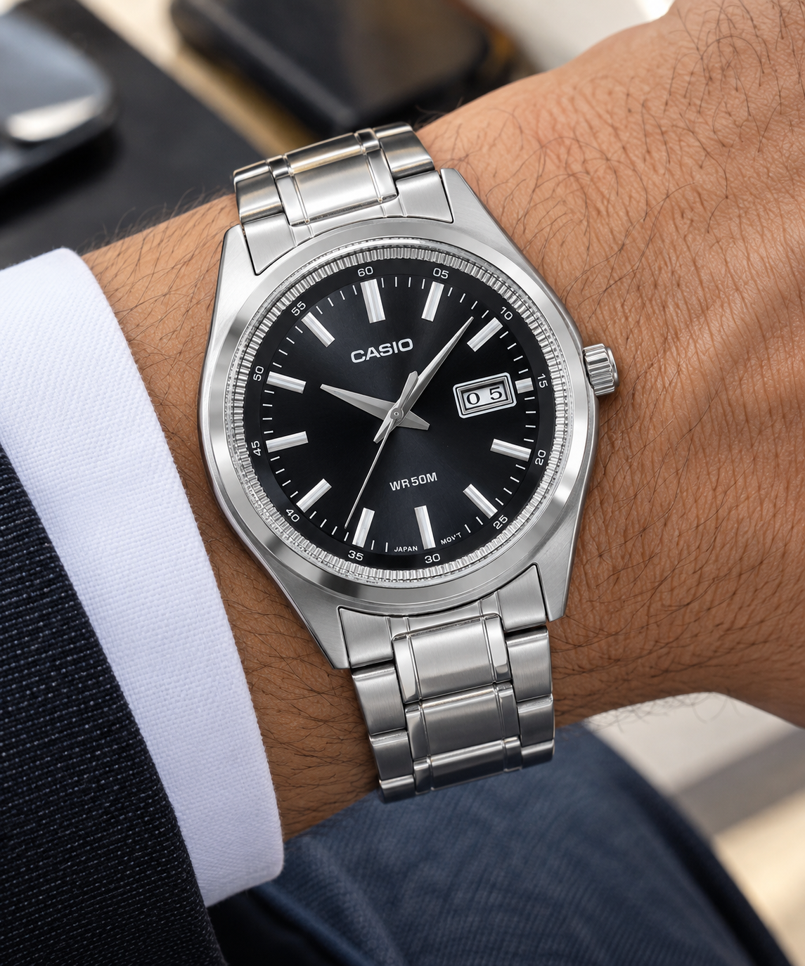 Reloj Casio para hombre MTP-B180D-1A1VDF✅