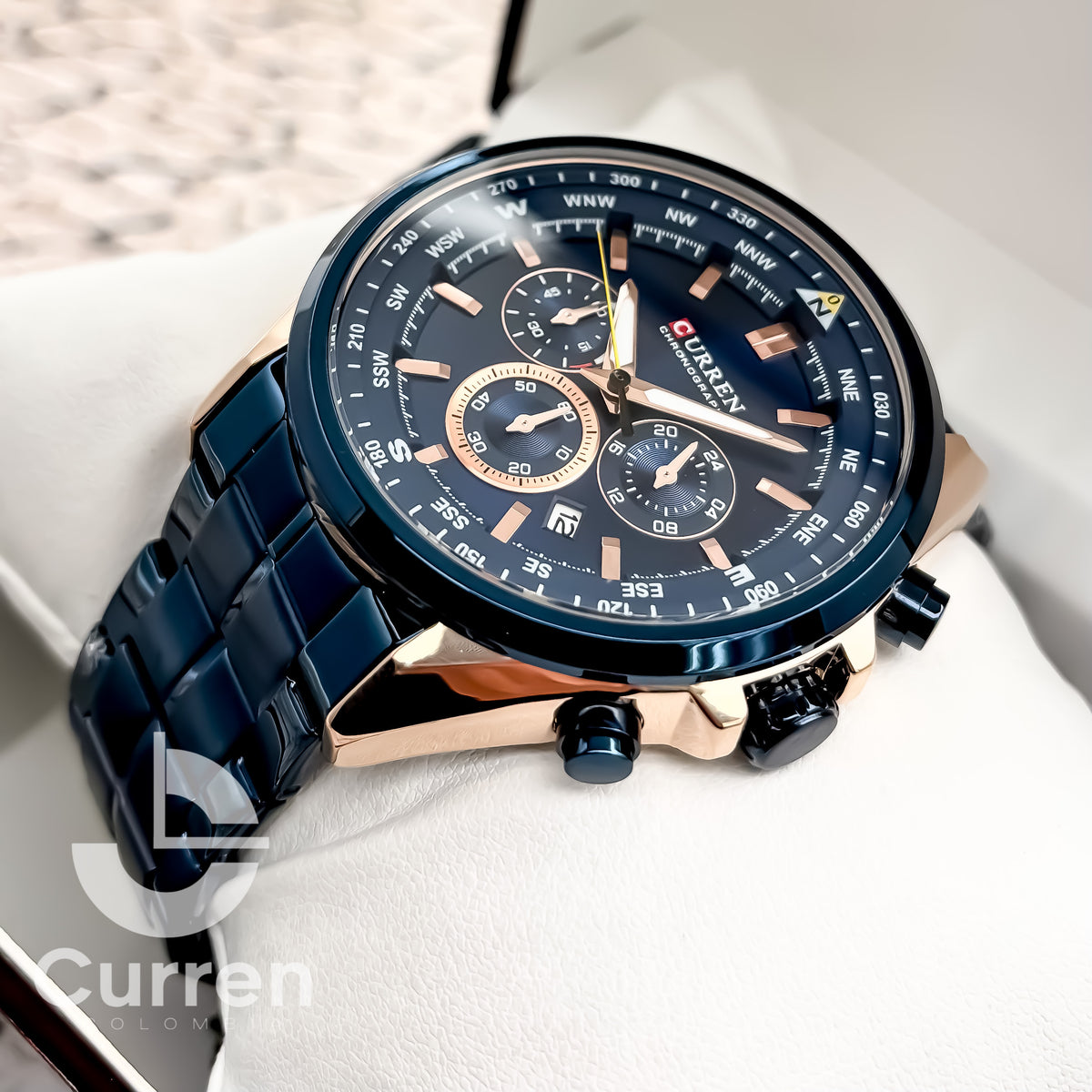 Reloj de Hombre Curren 8399+ Esfero Curren+ Bolsa de Regalo!