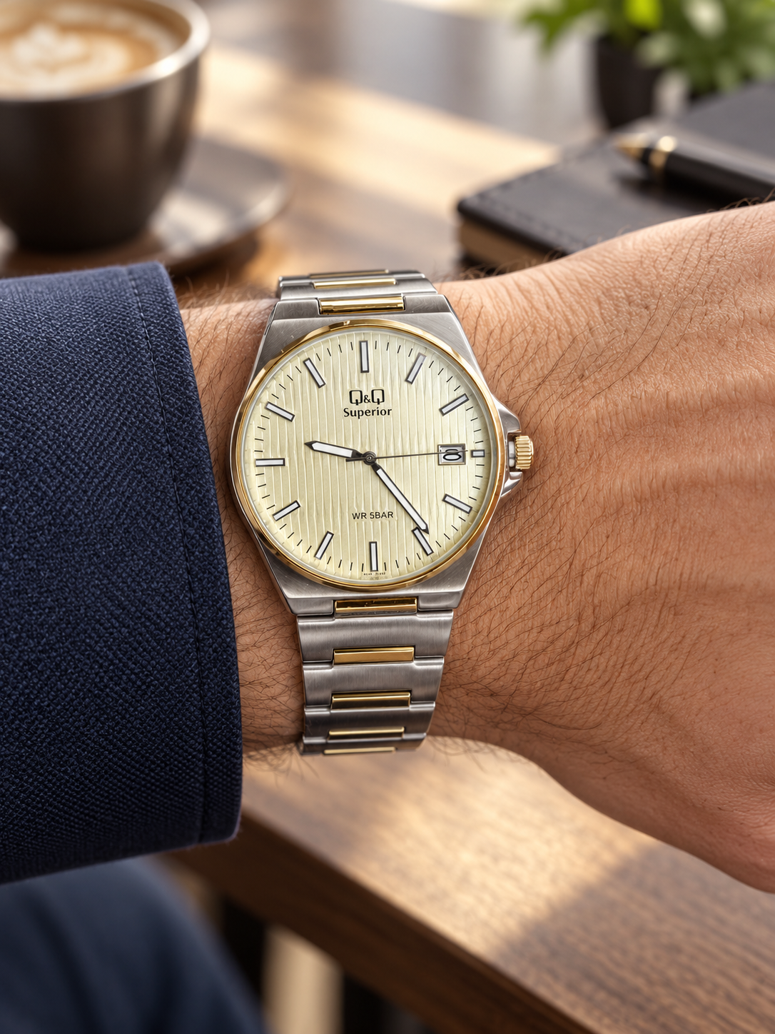 Reloj Q&Q Para Hombre S21A-007PY!