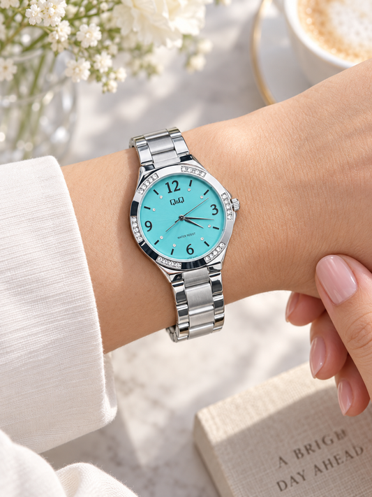 Reloj de Dama Q&Q Modelo Q89B-003PY!
