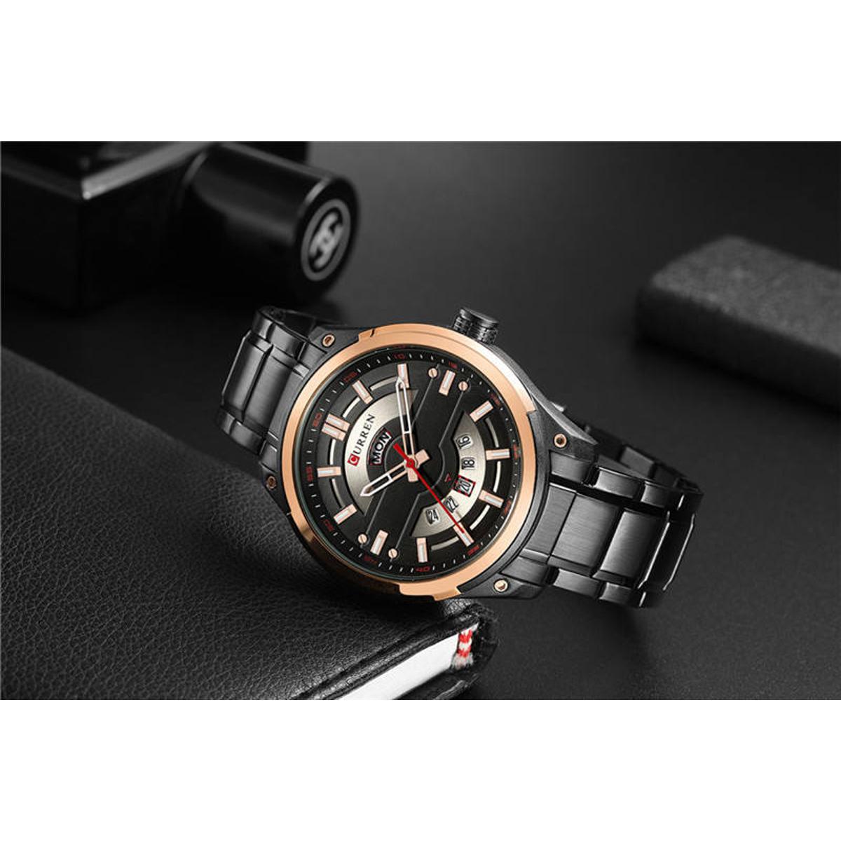 Reloj hombre Curren 8319+ Esfero Curren+ Bolsa de Regalo