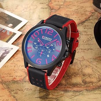 Reloj de Hombre Curren 8244 + Esfero Curren+ Bolsa de Regalo