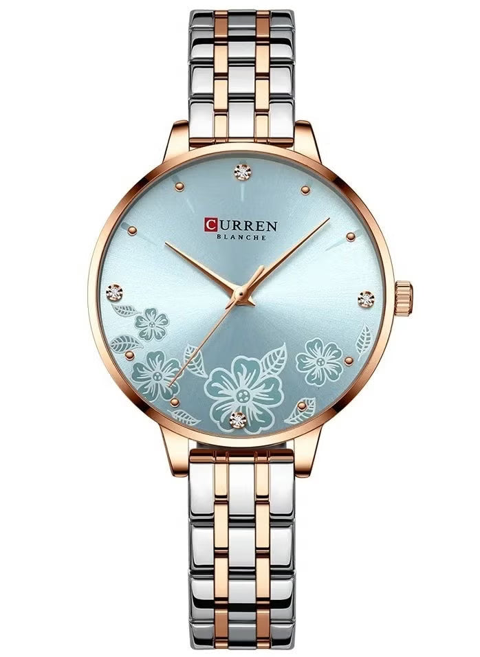 Reloj Curren Dama 9068+ Esfero Curren+ Bolsa de Regalo