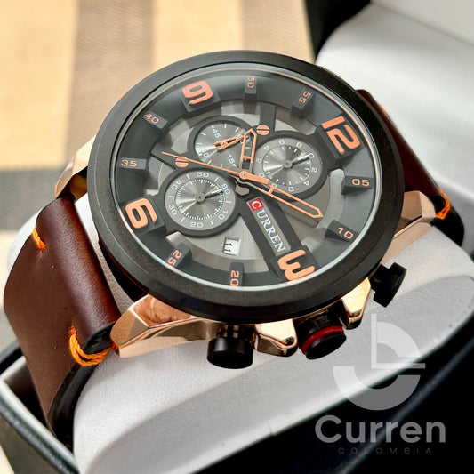 Reloj de Hombre Curren 8288+ Esfero Curren+ Bolsa de Regalo