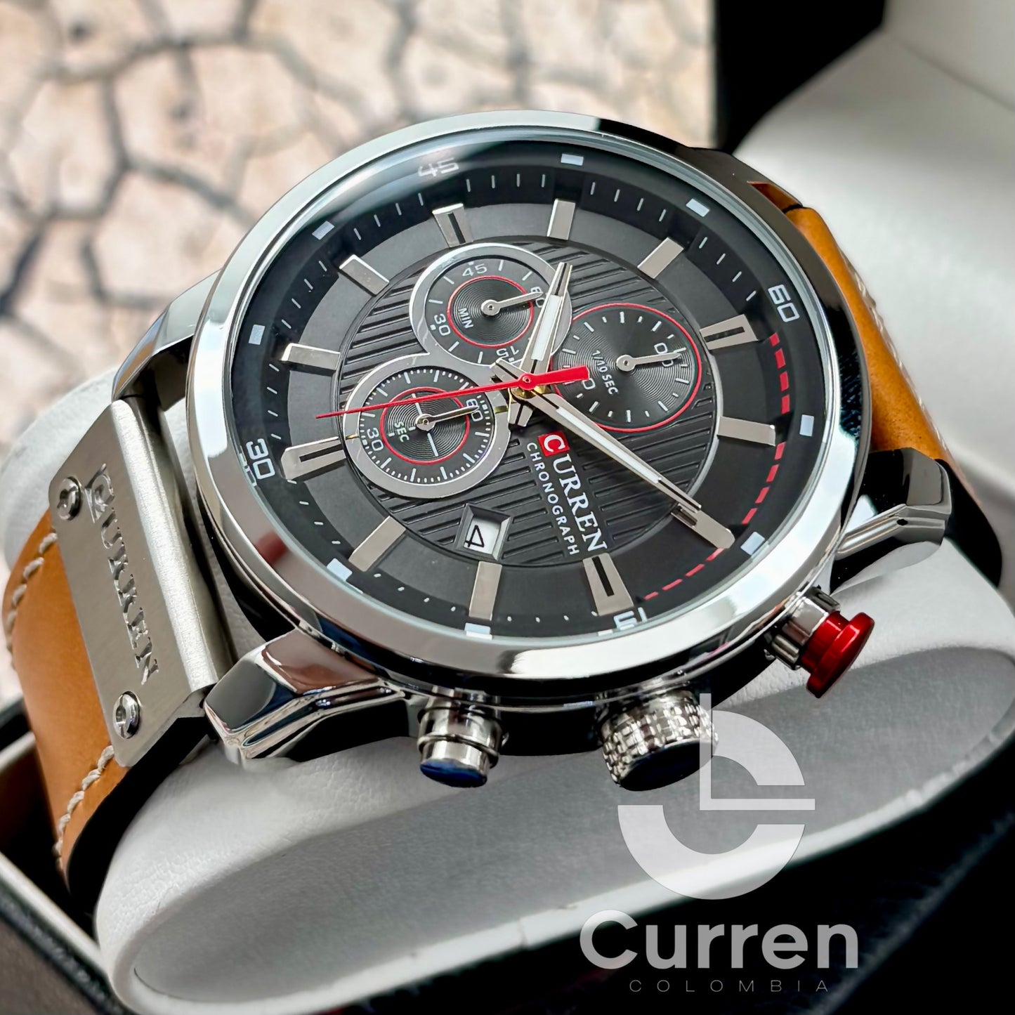 Reloj de Hombre Curren 8291+ Esfero Curren+ Bolsa de Regalo