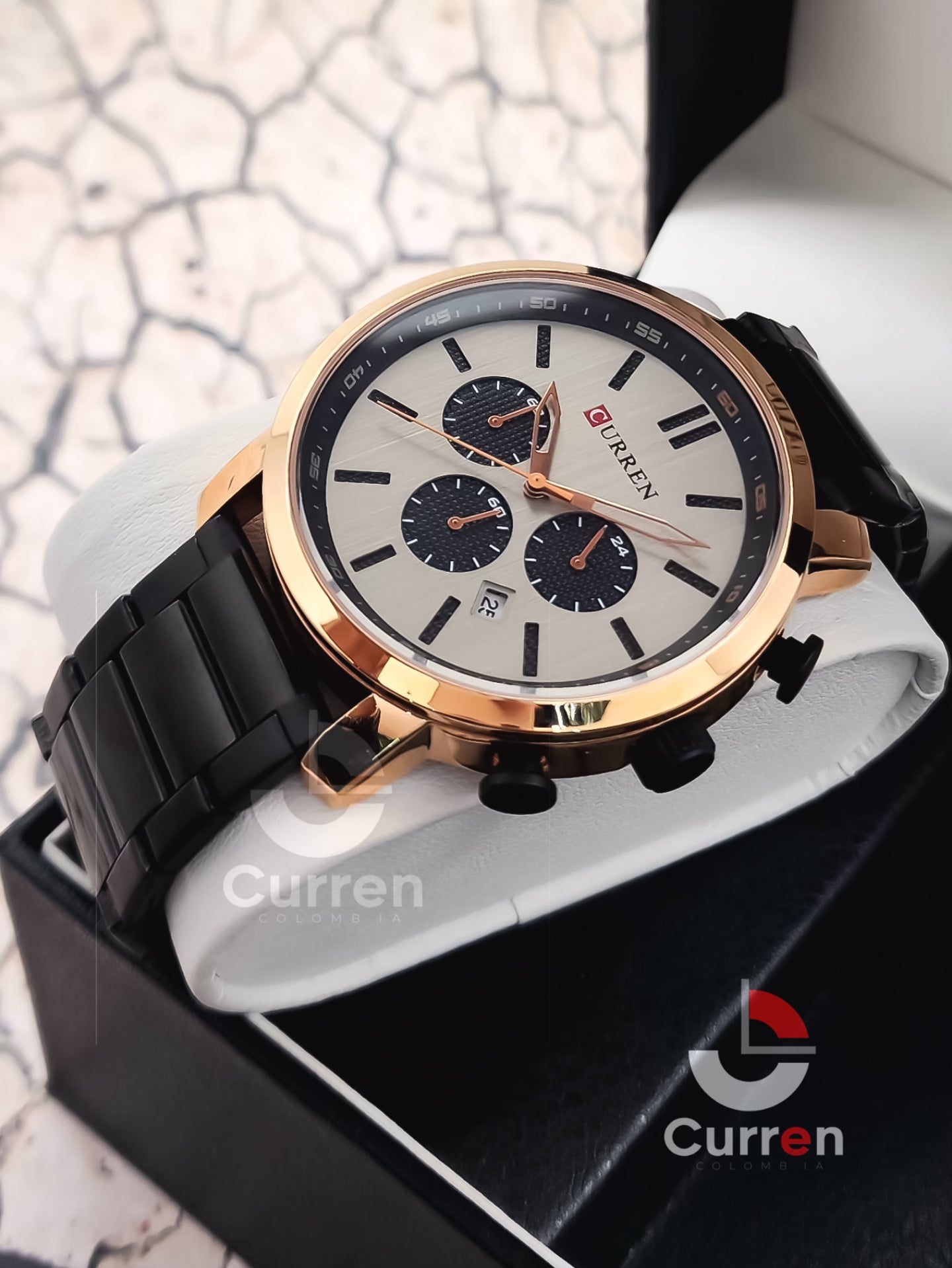 Reloj hombre Curren 8315+ Esfero Curren+ Bolsa de Regalo