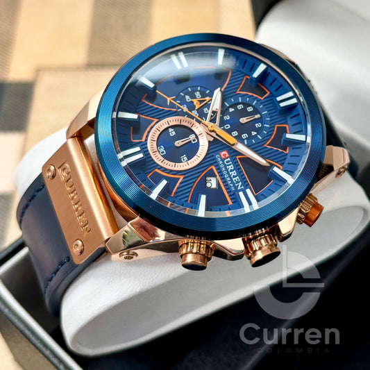 Reloj de Hombre Curren 8346+ Esfero Curren+ Bolsa de Regalo