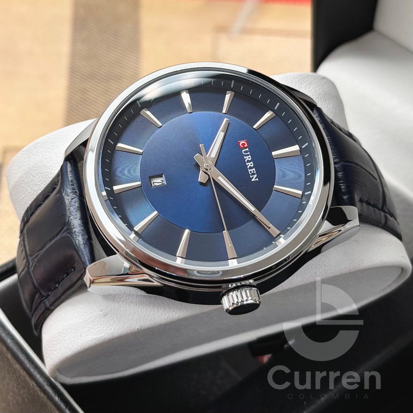Reloj de Hombre Curren 8365 + Esfero Curren+ Bolsa de Regalo