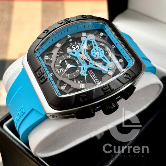Reloj de Hombre Curren 8443 + Esfero Curren+ Bolsa de Regalo
