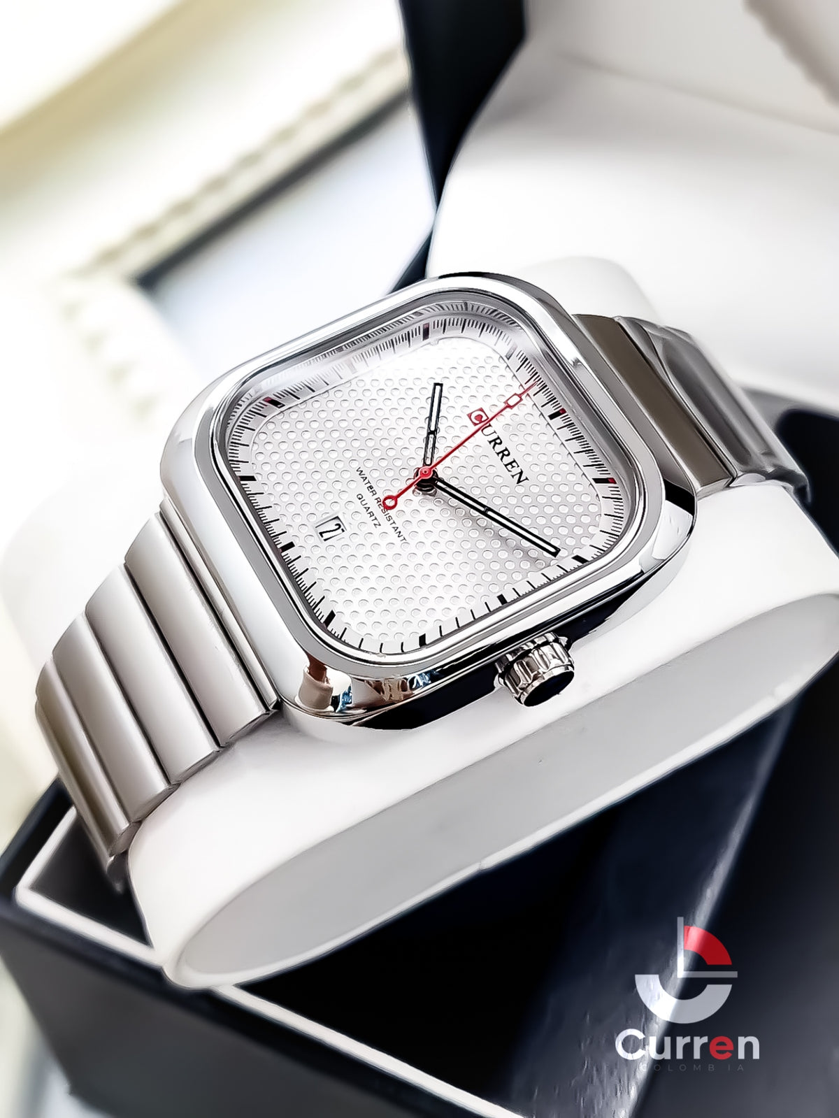 Reloj hombre Curren 8460+ Esfero Curren+ Bolsa de Regalo