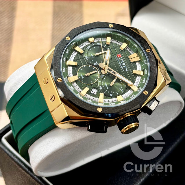 Reloj Curren hombre 8464+ Esfero Curren+ Bolsa de Regalo
