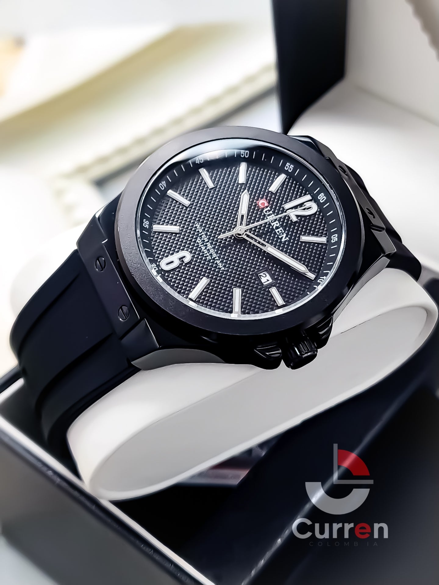 Reloj de Hombre Curren 8467 + Esfero Curren+ Bolsa de Regalo