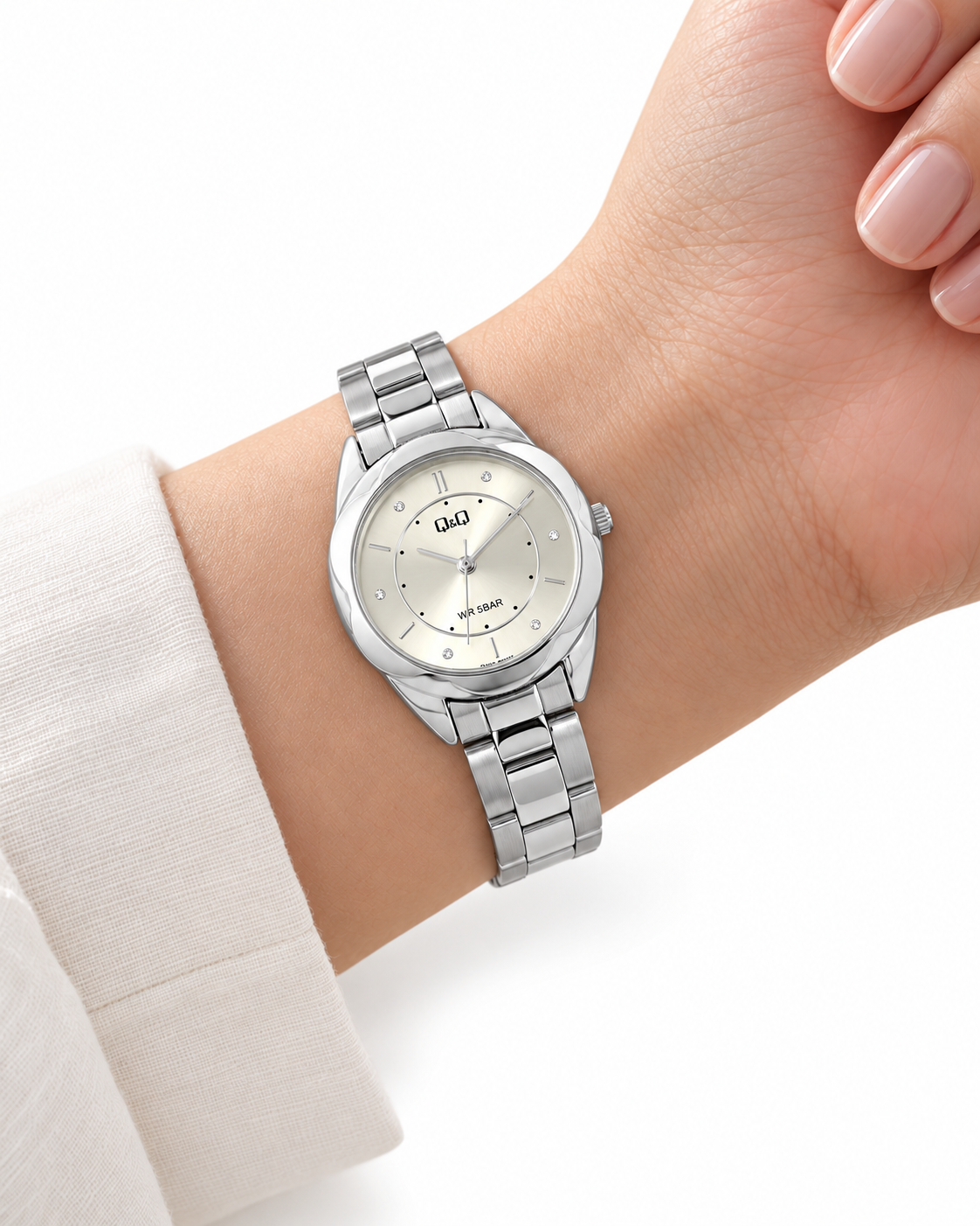 Reloj Para Dama Q&Q Q19C-502PY!