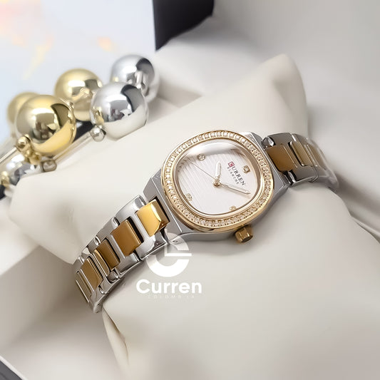 Reloj de Dama Curren 9101 + Esfero Curren+ Bolsa de Regalo