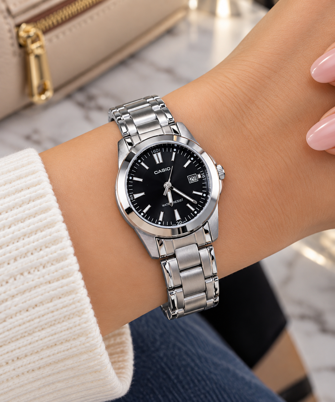 Reloj Casio Dama  LTP-1215A-2A2DF✅