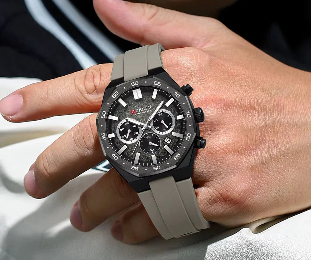 Reloj Caballero 8489+ Esfero Curren+ Bolsa de Regalo ✅