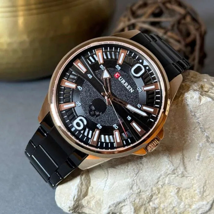 Reloj de Hombre Curren 8389+ Esfero Curren+ Bolsa de Regalo