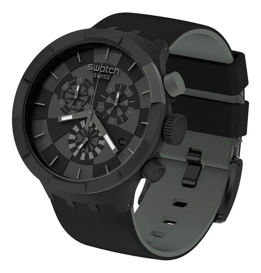 Reloj Swatch Checkpoint Black (modelo SB02B400)