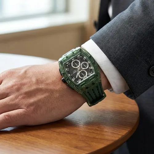 Reloj Cronografo goma G-FORCE GF7105 ✅