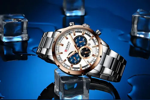Reloj de Hombre Curren 8355 + Esfero Curren+ Bolsa de Regalo!