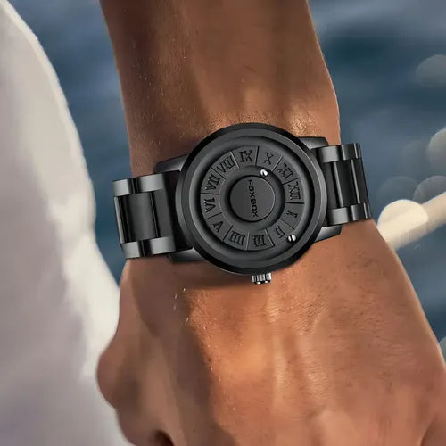 Reloj Foxbox Balines Acero y Cuero ♂️✅