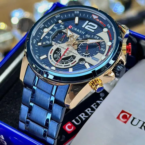Reloj de Hombre Curren 8395+ Esfero Curren+ Bolsa de Regalo  !