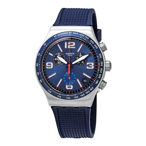 Swatch Blue Grid – modelo YVS454